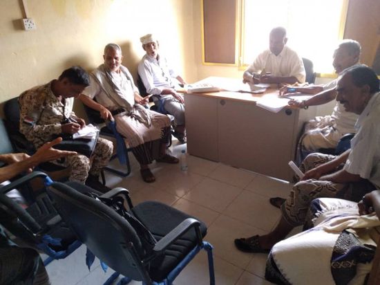 "انتقالي خنفر" يستعرض معدلات إنجاز خطة فبراير