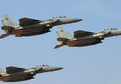 التحالف يقصف موقعاً لإطلاق الصواريخ الحوثية بصنعاء