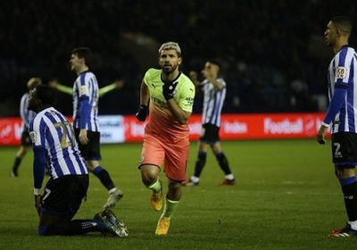 أجويرو يقود مانشستر سيتي للتأهل إلى ربع نهائي كأس إنجلترا