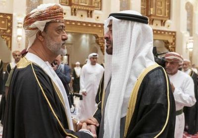 ولي عهد أبوظبي يبعث برسالة إلى رئيس سلطنة عمان الجديد