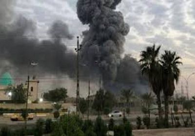 سقوط صاروخين داخل المنطقة الخضراء في بغداد