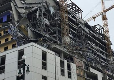 عاجل.. انهيار فندق شرقي الصين يستخدم في الحجر الصحي لمرضى كورونا