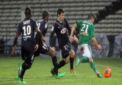 التعادل يخيم على مباراة سانت إتيان وبوردو في الدوري الفرنسي