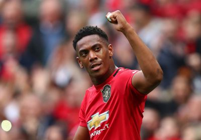 مارسيال يعادل رونالدو برقم مميز في ديربي مانشستر