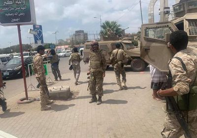 انتشار أمني في مديريات العاصمة عدن