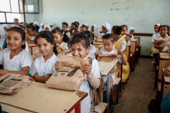 "الغذاء العالمي": زيادة عدد المستفيدين إلى 10 آلاف طالب وطالبة في 2020