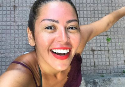 لقاء الخميسي تستعيد ذكريات رحلتها لإيطاليا (فيديو وصور)