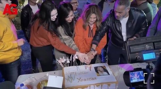 هنادي مهنا عن يسرا :فخورة إني بشتغل مع شخصية رائعة زيك