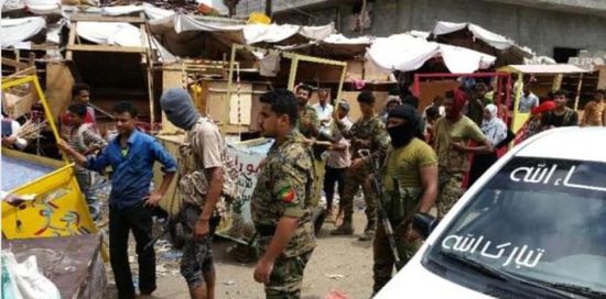 إزالة عشرات البسطات من شوارع الشيخ عثمان