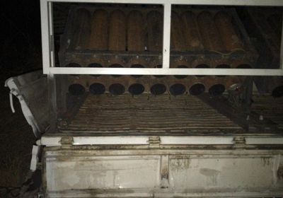  اللقطات الأولى لاستهداف قاعدة التاجي بالعراق (صور)