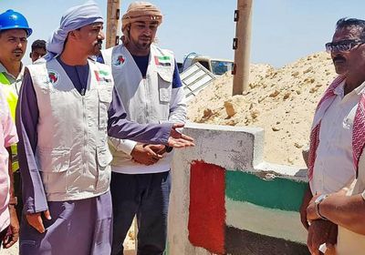 "خليفة الإنسانية" تدشن محطة وقود لخدمة الساحل الجنوبي في سقطرى