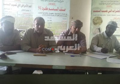 مسؤولو الزراعة في خنفر يستعرضون الخطة العامة للإرشاد (صور)