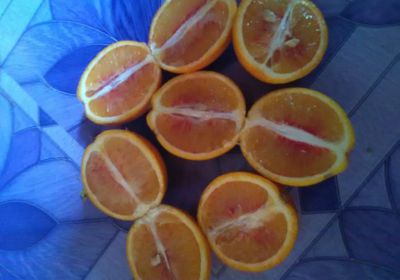 مادة حمراء بالبرتقال تثير فزع مواطن في لحج