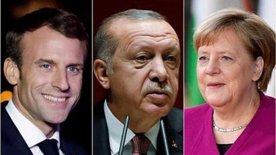 &laquo;كورونا&raquo; يجبر أردوغان وميركل وماكرون في الاجتماع عن بعد