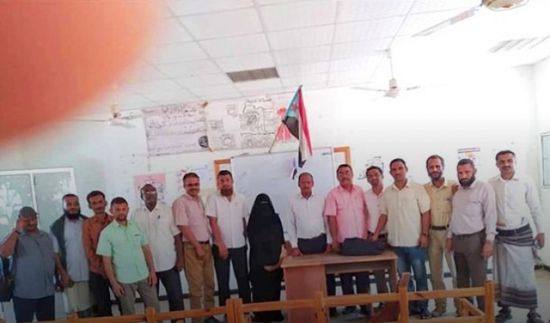 منسقية الانتقالي بتربية ردفان تنقل احتياجات الكلية للقيادة