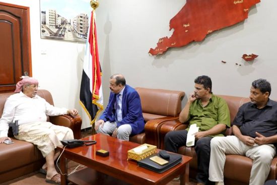 بن بريك والضالعي يبحثان الأوضاع الأمنية بعدن والجنوب