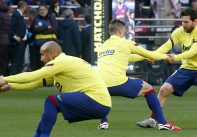 برشلونة يعلن النظام التدريبي للاعبيه طوال فترة الحجر الصحي بسبب فيروس كورونا