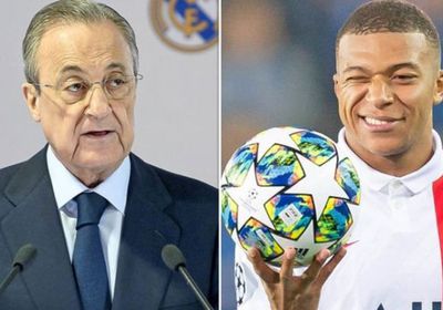 فيروس كورونا لا يمنع رئيس ريال مدريد من التفاوض مع مبابي