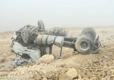 بسبب الضباب.. حادث مروري عند عقبة عبدالله غريب (صورة) 