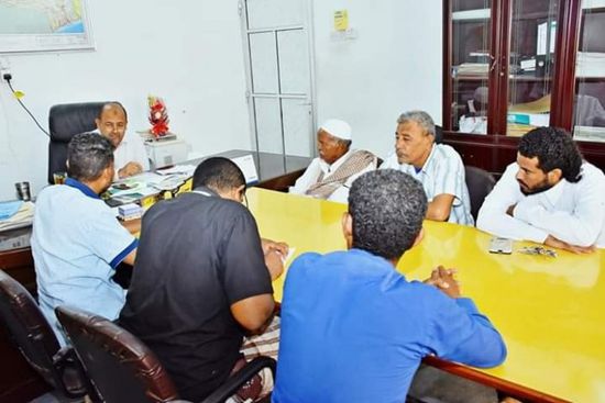 تنسيق بين "الانتقالي" ومديرية غيل باوزير لمواجهة المتغيرات