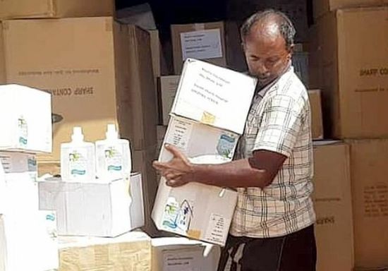 للوقاية من كورونا.. "خليفة الإنسانية" توفر مطهرات لمستشفى خليفة (صور)