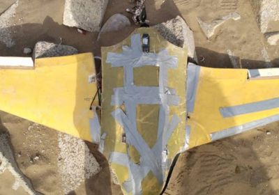 إسقاط مسيرة حوثية من سماء الدريهمي