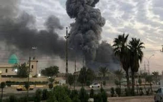  إصابة شخصين إثر سقوط صاروخين كاتيوشا بوسط بغداد