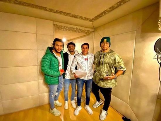 أحمد شيبة يستعد لأغنية جديدة مع أوكا وأورتيجا