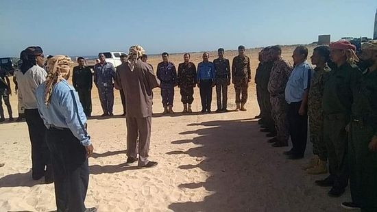 بالصور..رئيس "انتقالي" سقطرى يثمن انحياز الشرطة للقوات الجنوبية بالمحافظة
