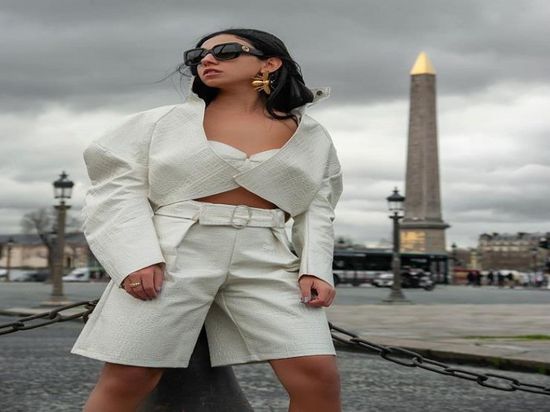 سلمى أبو ضيف بالأبيض في أحدث جلسة تصوير 