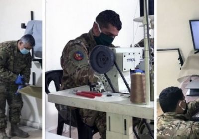 الجيش اللبناني يصنع كمامات طبية للوقاية من &laquo;كورونا&raquo;