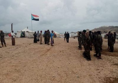 توجيهات برفع جاهزية الكتيبة الأولى حزام أمني بسقطرى (صور)