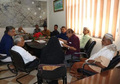 السيول وكورونا يتصدران اجتماع بالشيخ عثمان