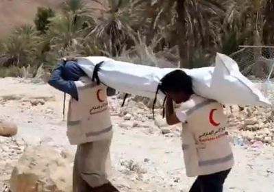 هلال الإمارات.. الخطى على الصخر لإيصال المساعدات (فيديو)