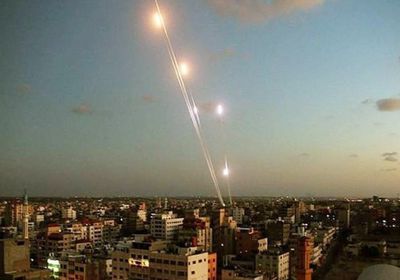  سقوط صاروخ قادمًا من غزة على إسرائيل