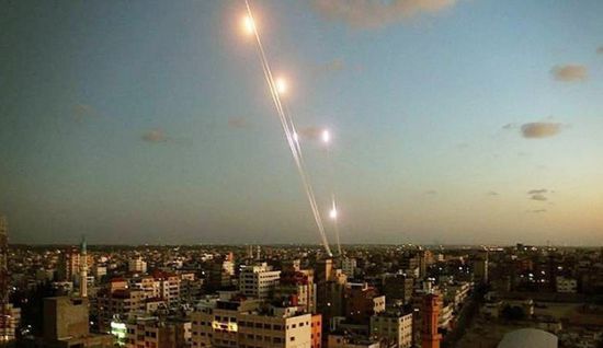  سقوط صاروخ قادمًا من غزة على إسرائيل