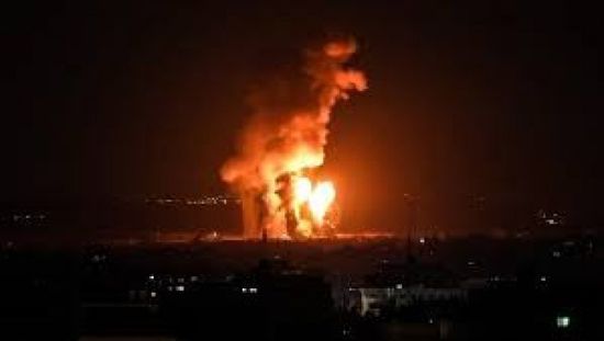 الاحتلال الإسرائيلي يقصف موقع لحماس شمالي غزة