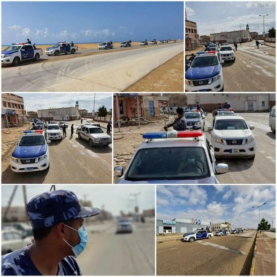 حملة لفض التجمعات في مدينة الشحر