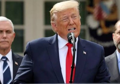 عاجل..ترامب: أول طائرة محملة بمليون كمامة وأجهزة تنفس وصلت مطار كينيدي