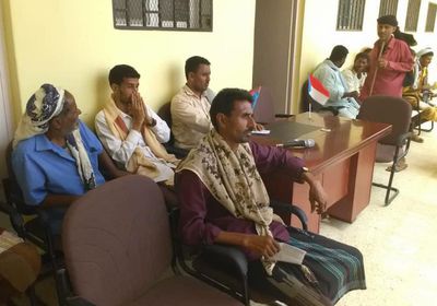 محاضرة توعوية بالوقاية من كورونا في لحج