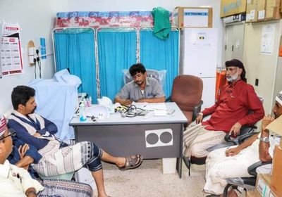 "انتقالي شبوة" يرصد مساعدات عاجلة للمركز الصحي برضوم