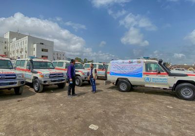 بتمويل إماراتي وسعودي.. 81 سيارة إسعاف و6 عيادات للجنوب