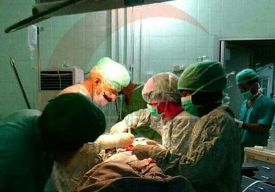 إصابة طفل في حادث مروري بلحج