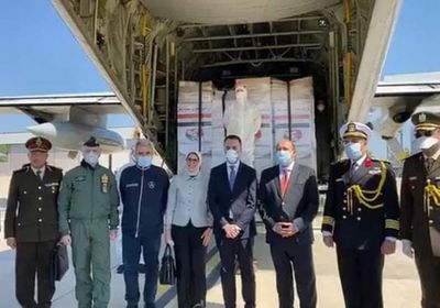  مصر ترسل مساعدات طبية إلى إيطاليا لمواجهة كورونا(صور) 