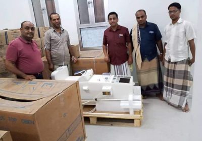 الصحة العالمية توفر 5 أجهزة غسيل كلوي لـ "الشحر العام"