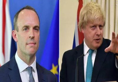  وزير الخارجية البريطاني ينوب عن "جونسون" لحين خروجه من المشفى &lrm;