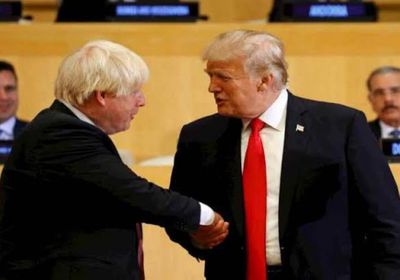 &rlm;ترامب معلقا على دخول جونسون المشفى: متفائل