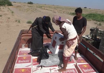 إحباط تهريب دراجات نارية وسجائر للحوثيين بالتحيتا (فيديو)