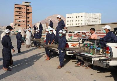 حملة لمكافحة حمى الضنك بساحل حضرموت