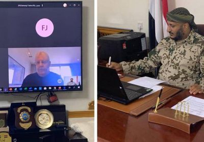 صالح وغريفيث يبحثان آلية وقف إطلاق النار وخروقات الحوثيين